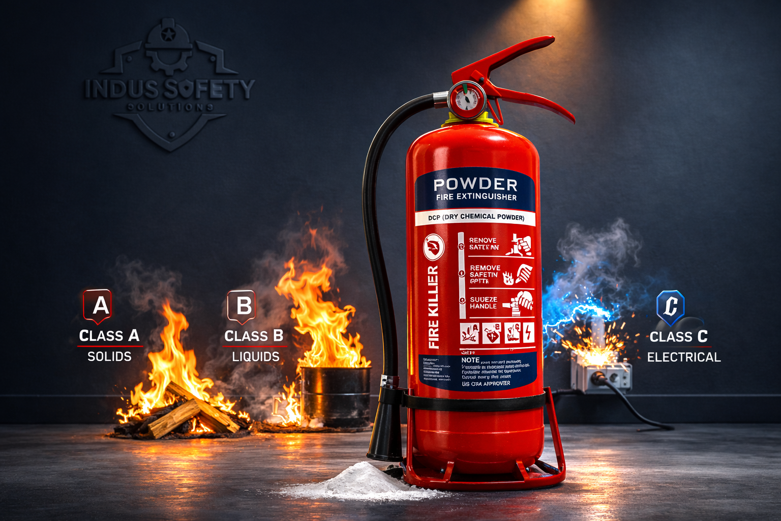 DCP 6kg Fire Extinguisher – China Dry Chemical Powder Fire Extinguisher