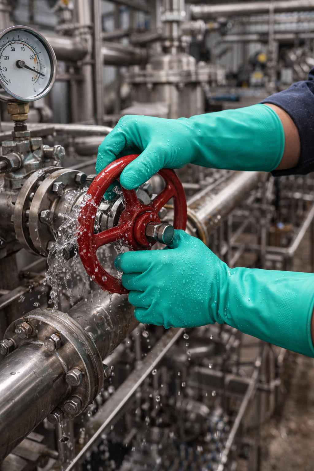 Nitrile Rubber Gloves – Industrial & Chemical Resistant Safety Gloves - Image 2