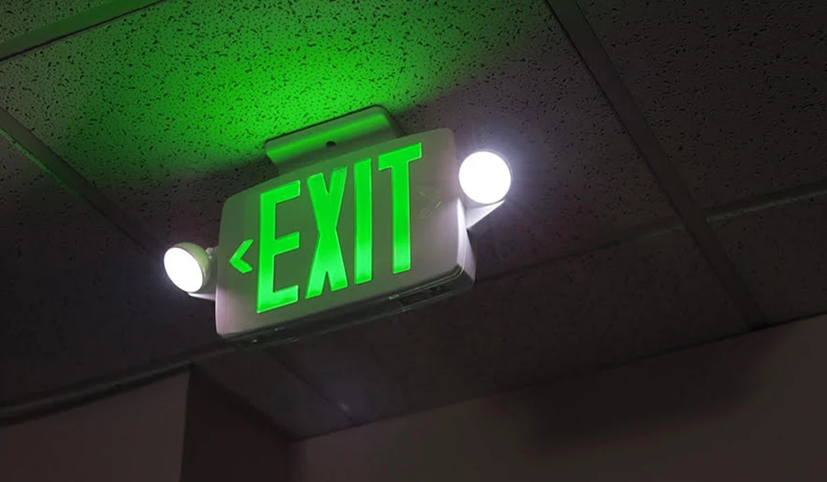 Emergency Exit Light – LED Backup Emergency Lighting System Pakistan - Image 2