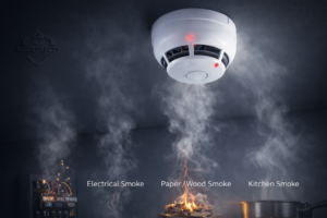 Smoke Sensor – Fire Detection Alarm Device