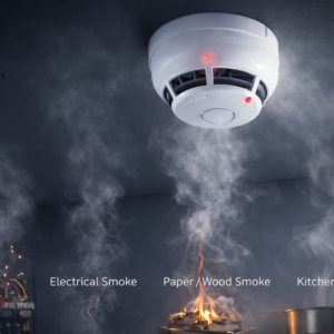 Smoke Sensor – Fire Detection Alarm Device