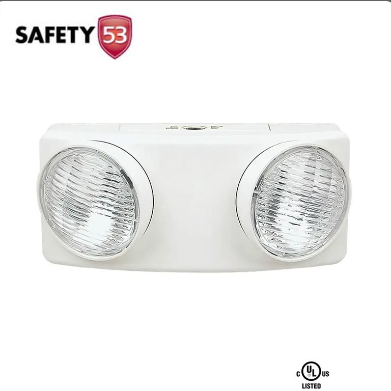 2 Heads Emergency Light – Rechargeable Dual Head Backup Lighting Unit - Image 7