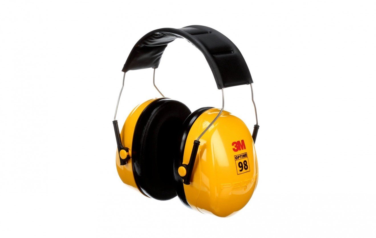 3M™ PELTOR™ Optime™ 98 Ear Muff H9A – Industrial Hearing Protection (NRR 25 dB) - Image 6
